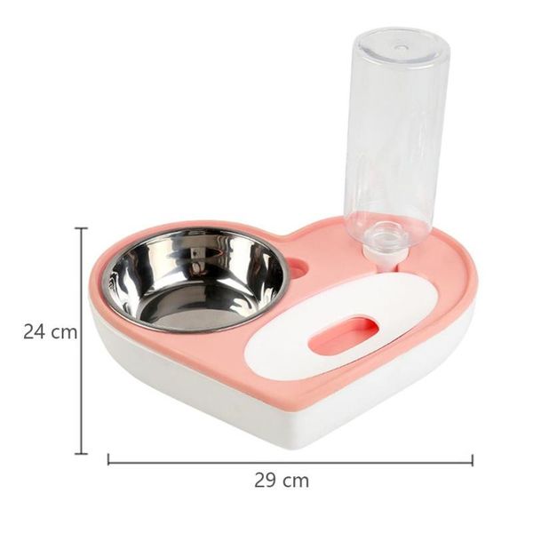 cat bowls & feeders 2 in 1 pet dog water bowl set easy clean non spill detachable automatic dispenser with stainless steel
cat bowls & feeders 2 in 1 pet dog water bowl set easy clean non spill detachable automatic dispenser with stainless steel