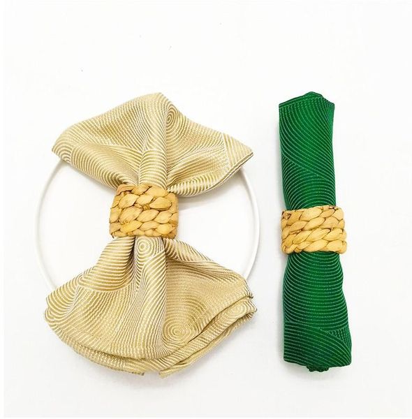 napkin rings 1/6pcs natural material straw corn husk holder water hyacinth grass buckle ring wedding table decoration
napkin rings 1/6pcs natural material straw corn husk holder water hyacinth grass buckle ring wedding table decoration