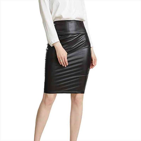 women pu leather skirt autumn streetwear casual office work wear bodycon pencil skirt high waist skirts women jupe, Black
women pu leather skirt autumn streetwear casual office work wear bodycon pencil skirt high waist skirts women jupe, Black