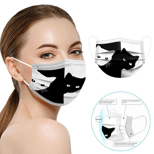 custom logo 2.14 cat disposable three-layer non-woven meltblown cloth positioning color mask 50 pieces
custom logo 2.14 cat disposable three-layer non-woven meltblown cloth positioning color mask 50 pieces