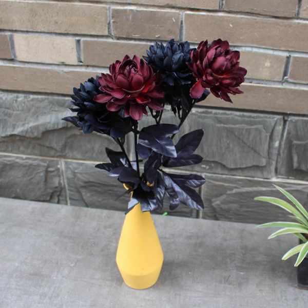 1pc rose flowres artificial bouquets black white red roses fake flowers romantic wedding decor flower decorative & wreaths
1pc rose flowres artificial bouquets black white red roses fake flowers romantic wedding decor flower decorative & wreaths