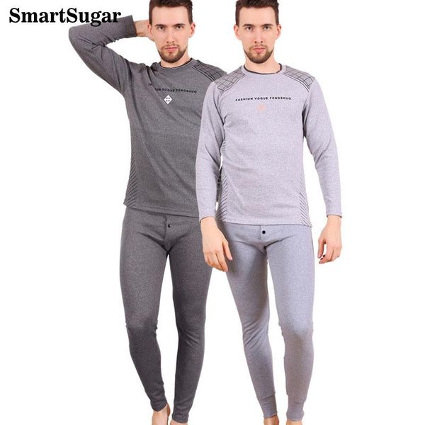 men's sleepwear smartsugar 2021 winter warm soft breathable o-neck men long johns sets underwear thermal more thick casual male + pant, Black;brown
men's sleepwear smartsugar 2021 winter warm soft breathable o-neck men long johns sets underwear thermal more thick casual male + pant, Black;brown