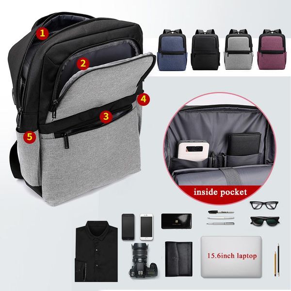 backpack 15 inch lapanti theft travel bagpack waterproof backbags college back pack school bag for boys girls mochila
backpack 15 inch lapanti theft travel bagpack waterproof backbags college back pack school bag for boys girls mochila