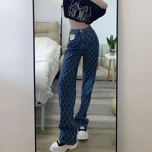 women's jeans streetwear korean fashion woman high waist y2k straight baggy pants girl printing leg wide casual denim trousers, Blue
women's jeans streetwear korean fashion woman high waist y2k straight baggy pants girl printing leg wide casual denim trousers, Blue