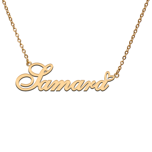 charms god with love heart personalized character necklace name samara for friend jewelry gift, Bronze;silver
charms god with love heart personalized character necklace name samara for friend jewelry gift, Bronze;silver