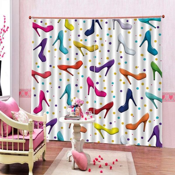 curtain & drapes elegant multiple colour high heels shower girls room bedroom 3d window luxury living decorate cortina
curtain & drapes elegant multiple colour high heels shower girls room bedroom 3d window luxury living decorate cortina