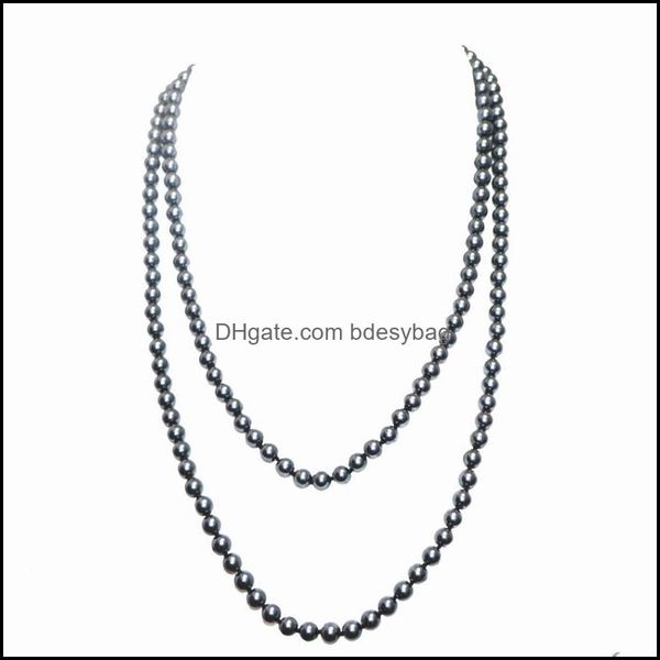 chains & pendants jewelrychains long chain necklace dark gray round simated glass pearl beads necklaces faux matte pearls shell mtilayer 56&, Silver
chains & pendants jewelrychains long chain necklace dark gray round simated glass pearl beads necklaces faux matte pearls shell mtilayer 56&, Silver