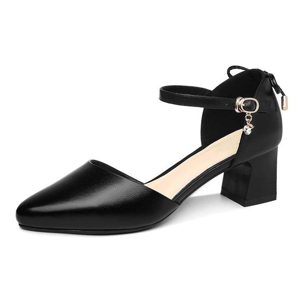 sandals 2021 thick heeled women's korean high shoes hollow one button pointed single, Black
sandals 2021 thick heeled women's korean high shoes hollow one button pointed single, Black