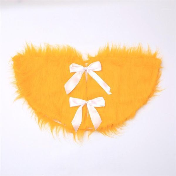 christmas decorations 78cm/30.7inch pure gold yellow fur plush tree skirt bow carpet floor mat home decoration santa year decor ywyw061
christmas decorations 78cm/30.7inch pure gold yellow fur plush tree skirt bow carpet floor mat home decoration santa year decor ywyw061