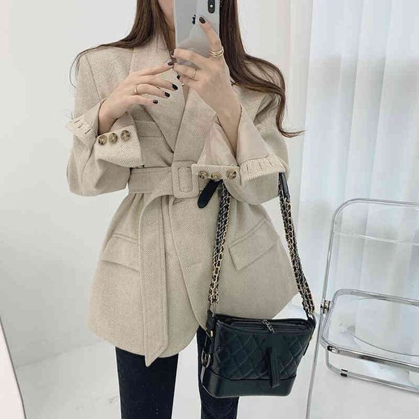 wool elegant retro solid cashmere woolen blazer coat fashion women casual faux wool outwear, Black
wool elegant retro solid cashmere woolen blazer coat fashion women casual faux wool outwear, Black