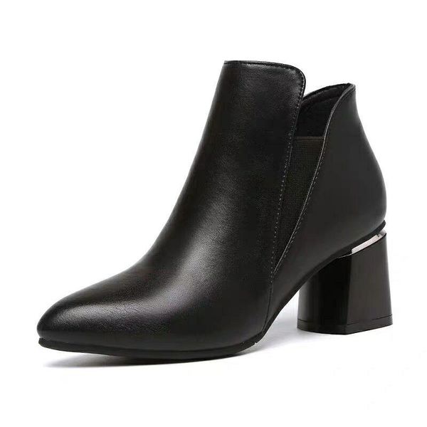 boots style spring and autumn women fashion pointed toe ladies high heels pu leather ankle, Black
boots style spring and autumn women fashion pointed toe ladies high heels pu leather ankle, Black