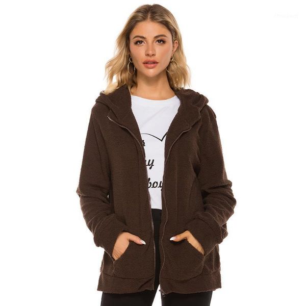 women's jackets spring autumn solid color thin zipper hooded s to 5xl plus size long sleeve women casual cardigan outerwear tjr186, Black;brown
women's jackets spring autumn solid color thin zipper hooded s to 5xl plus size long sleeve women casual cardigan outerwear tjr186, Black;brown