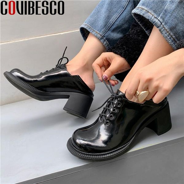 dress shoes covibesco vintage classic genuine leather handmade for women cross tied chunky heels pumps autumn party basic woman, Black
dress shoes covibesco vintage classic genuine leather handmade for women cross tied chunky heels pumps autumn party basic woman, Black