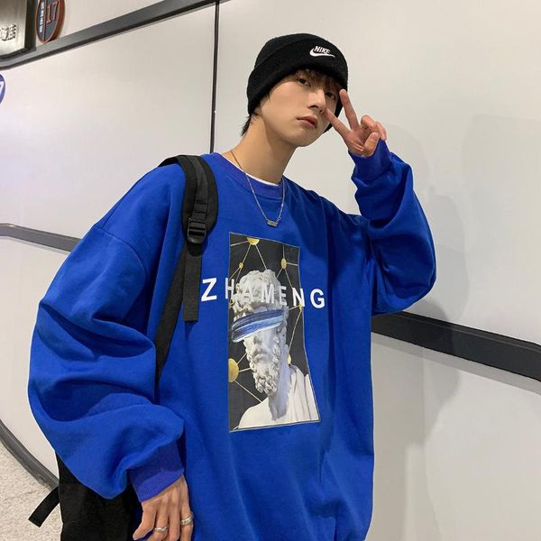 men's hoodies & sweatshirts oversize american retro hoodie for men in spring and autumn, Black
men's hoodies & sweatshirts oversize american retro hoodie for men in spring and autumn, Black