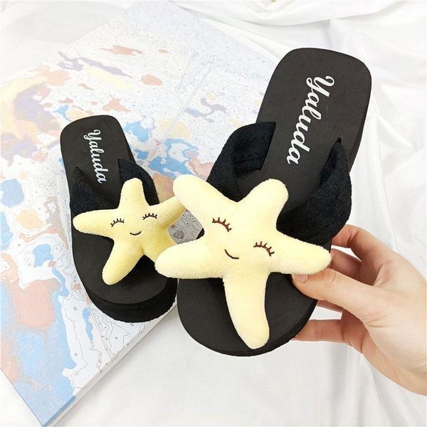 high wedge sandal women sandals flip flops slippers womans summer non-slip girls fashion beach woman shoes, Black
high wedge sandal women sandals flip flops slippers womans summer non-slip girls fashion beach woman shoes, Black