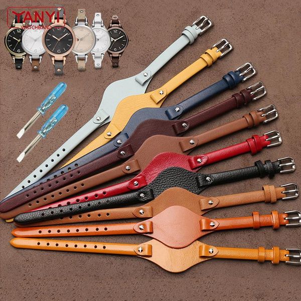 watch bands genuine leather strap women watchband small bracelet 8mm for es4176 es4119 4026 3262 3077 4340 band with mat, Black;brown
watch bands genuine leather strap women watchband small bracelet 8mm for es4176 es4119 4026 3262 3077 4340 band with mat, Black;brown