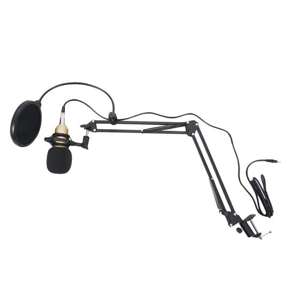 condenser microphone kit studio suspension boom scissor arm sound card gold microphones
condenser microphone kit studio suspension boom scissor arm sound card gold microphones