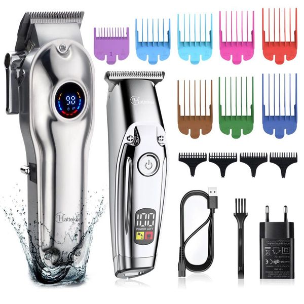 hair clippers hatteker mens clipper professional cordless t-blade trimmer beard barber for cutting kit waterproof
hair clippers hatteker mens clipper professional cordless t-blade trimmer beard barber for cutting kit waterproof