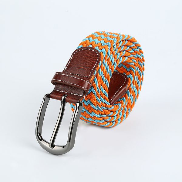 durable fashion the felt men's elastic woven belt with stripes, comfortable and breathable pin buckle, Black;brown
durable fashion the felt men's elastic woven belt with stripes, comfortable and breathable pin buckle, Black;brown