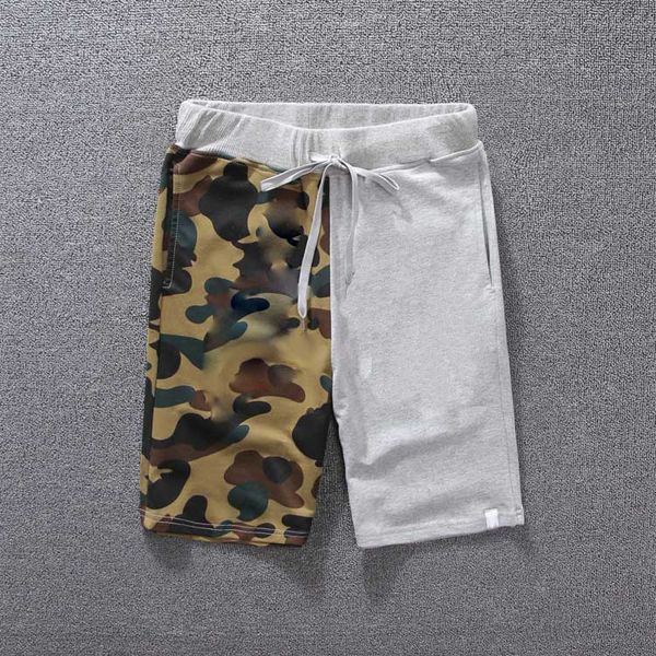 men's pants fashion print camouflage color stitching teenager summer shorts classic streetwear boys sweatpants rghw, Black
men's pants fashion print camouflage color stitching teenager summer shorts classic streetwear boys sweatpants rghw, Black