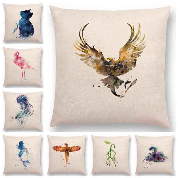 cushion/decorative pillow hogwarts final fantasy breath wild jellyfish thunderbird cat flamingo magic watercolor prints cushion cover case
cushion/decorative pillow hogwarts final fantasy breath wild jellyfish thunderbird cat flamingo magic watercolor prints cushion cover case