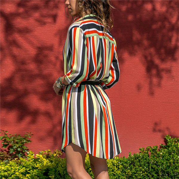 2021long sleeve shirt dress 2021 summer boho beach dresses women casual striped print a-line mini party dress vestidos, Black;gray
2021long sleeve shirt dress 2021 summer boho beach dresses women casual striped print a-line mini party dress vestidos, Black;gray