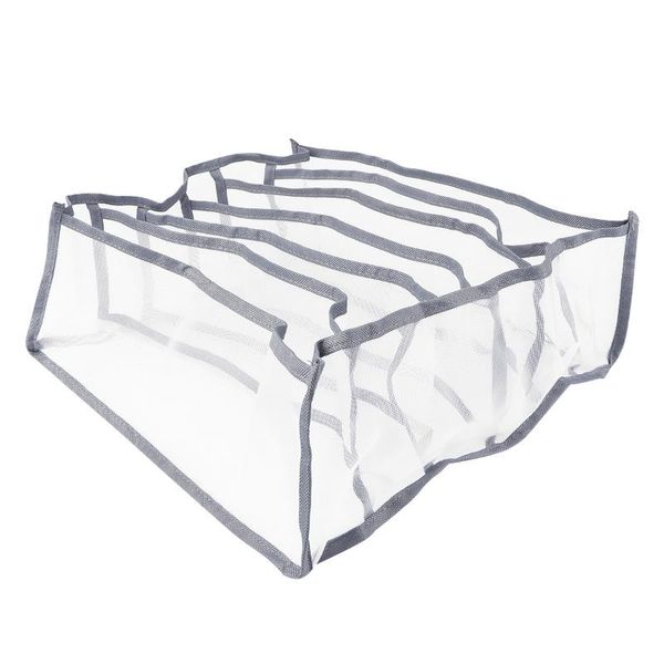 storage boxes & bins 1pc flexible underwear organizer box grids container (blue and grey)
storage boxes & bins 1pc flexible underwear organizer box grids container (blue and grey)