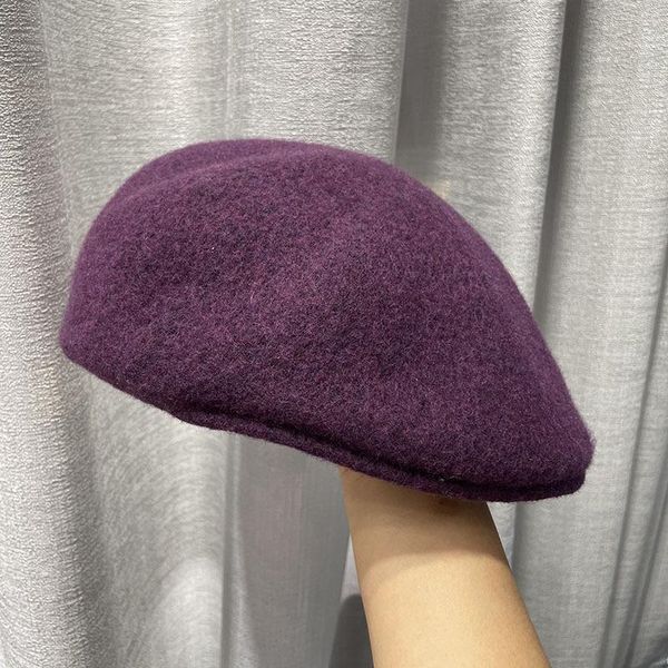 berets 202110-2509204 autumn winter classic wool beret hat men women leisure painter, Blue;gray
berets 202110-2509204 autumn winter classic wool beret hat men women leisure painter, Blue;gray