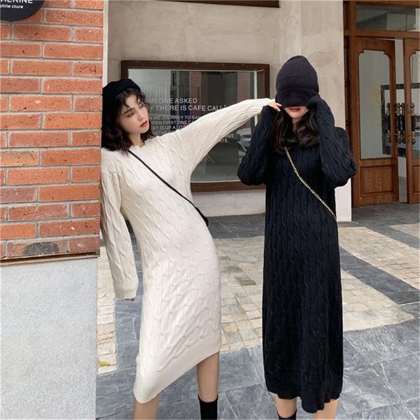 autumn winter women dresses knitted korean style fashionable oversize warm elegant lady fashion spring midi dress casual, Black;gray
autumn winter women dresses knitted korean style fashionable oversize warm elegant lady fashion spring midi dress casual, Black;gray