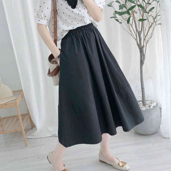 Skirts skirts Summer Vintage Solid Black/White Boho Cotton with Side Pockets Hepburn Style Patchwork A-line Calf Long S VGYI
Skirts skirts Summer Vintage Solid Black/White Boho Cotton with Side Pockets Hepburn Style Patchwork A-line Calf Long S VGYI