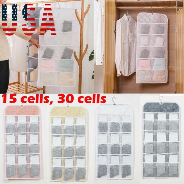 storage boxes & bins dual sided wall bag underwear bags closet hanging organizer with 15-30 pockets
storage boxes & bins dual sided wall bag underwear bags closet hanging organizer with 15-30 pockets