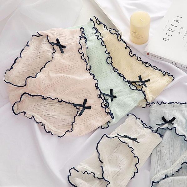 women's panties sweet and cute style pure color girl cartoon ruffle bow cotton mid-waist breathable comfortable ladies lingerie, Black;pink
women's panties sweet and cute style pure color girl cartoon ruffle bow cotton mid-waist breathable comfortable ladies lingerie, Black;pink