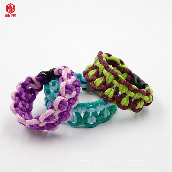 spring and summer hit color adjustable survival emergency paracord outdoor rope braided bracelet gadgets
spring and summer hit color adjustable survival emergency paracord outdoor rope braided bracelet gadgets