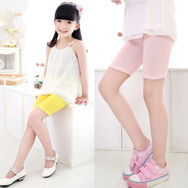 shorts fashion girls safty pant candy color kids beach pants trousers childrens clothes 2-12 year, Black 
shorts fashion girls safty pant candy color kids beach pants trousers childrens clothes 2-12 year, Black