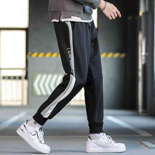 men's pants legged japanese sports casual loose jogging harajuku style autumn overalls ow6a, Black
men's pants legged japanese sports casual loose jogging harajuku style autumn overalls ow6a, Black