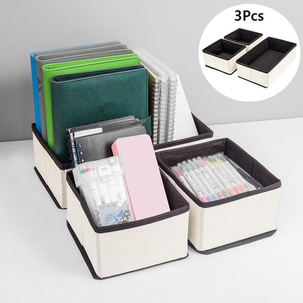 3pcs/set portable non-woven folding underwear storage box home bedroom cabinet drawer clothes toys sundries organizer drawers
3pcs/set portable non-woven folding underwear storage box home bedroom cabinet drawer clothes toys sundries organizer drawers