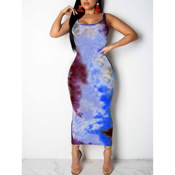 casual dresses summer dress 2021 women fashion tie-dye print maxi sleeveless bodycon long, Black;gray
casual dresses summer dress 2021 women fashion tie-dye print maxi sleeveless bodycon long, Black;gray