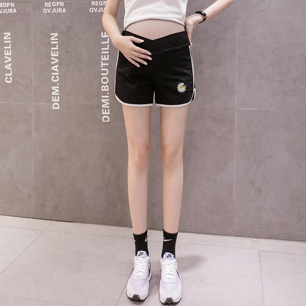 maternity bottoms summer pregnant women low waist cotton shorts adjustable irregular wide-legged pants floral, White
maternity bottoms summer pregnant women low waist cotton shorts adjustable irregular wide-legged pants floral, White