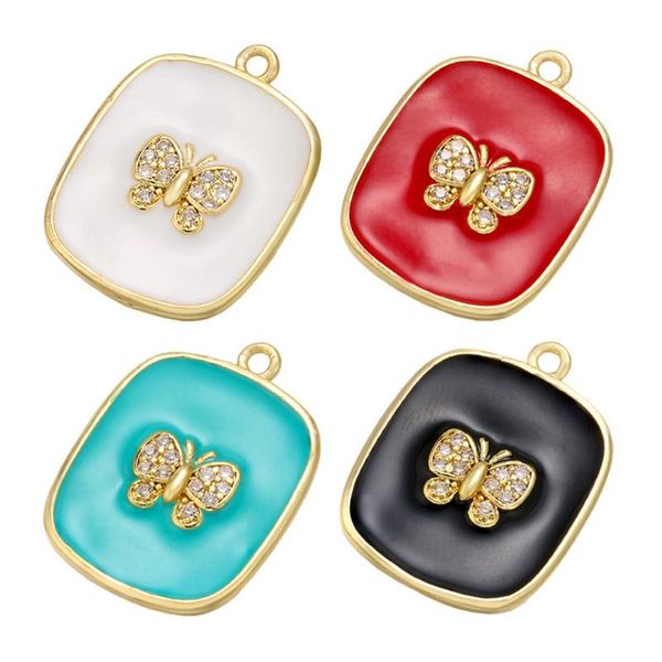 charms copper insect gold color metal multicolor rectangle butterfly enamel rhinestone pendants diy making jewelry 21mmx16mm,1pc, Bronze;silver
charms copper insect gold color metal multicolor rectangle butterfly enamel rhinestone pendants diy making jewelry 21mmx16mm,1pc, Bronze;silver