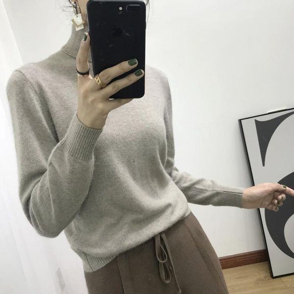 women's sweaters 2021 cashmere sweater women turtleneck knitted winter for warm female, White;black
women's sweaters 2021 cashmere sweater women turtleneck knitted winter for warm female, White;black