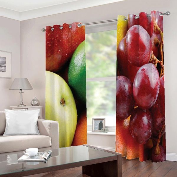 custom po orange grape apple fresh fruit poster wall painting curtain for living room kitchen shop drapes decor sets
custom po orange grape apple fresh fruit poster wall painting curtain for living room kitchen shop drapes decor sets