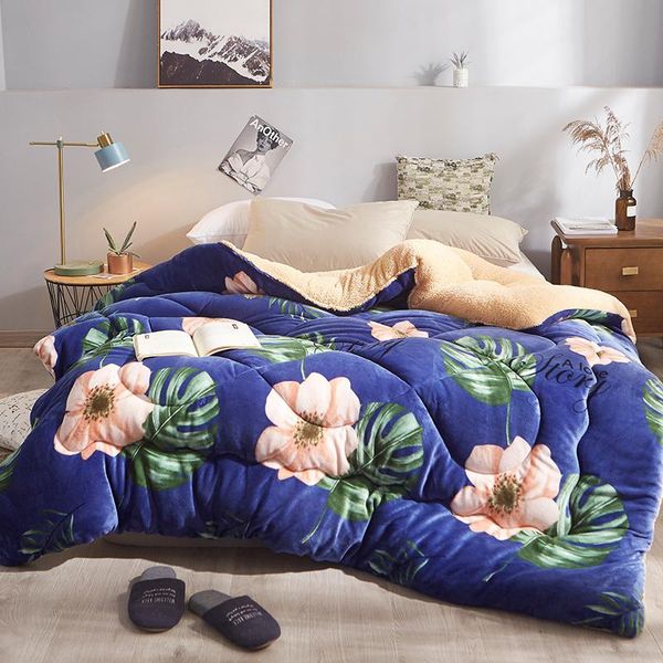 comforters & sets super warm soft quilt camel 4 season thickened household fashion wool stitching duvet
comforters & sets super warm soft quilt camel 4 season thickened household fashion wool stitching duvet