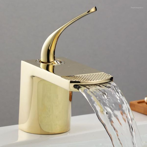 bathroom sink faucets brushed gold waterfall basin faucet mixer tap wide spout vessel fauet & cold water washbasin1
bathroom sink faucets brushed gold waterfall basin faucet mixer tap wide spout vessel fauet & cold water washbasin1