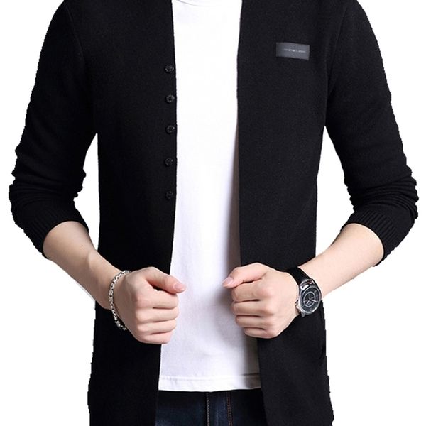 liseaven cardigans mens solid sweater cardigan trench male jacket casual autumn pure color men's sweaters 210813, White;black
liseaven cardigans mens solid sweater cardigan trench male jacket casual autumn pure color men's sweaters 210813, White;black