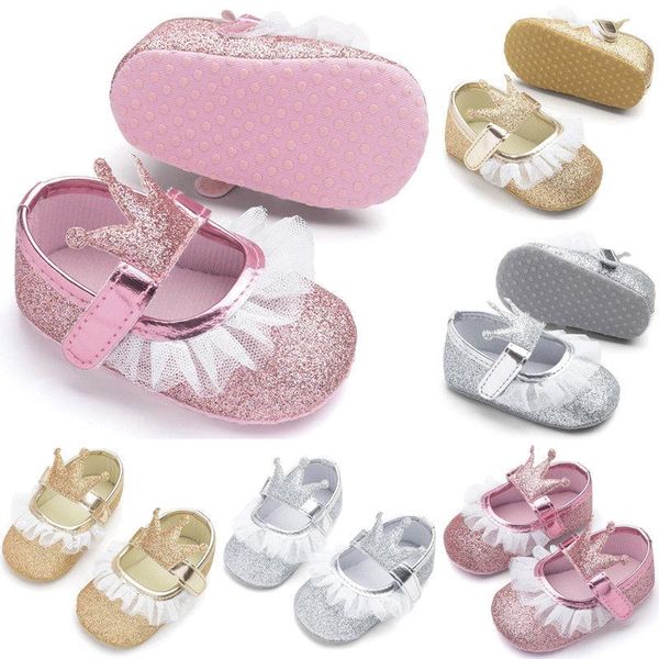 toddler baby girls casual shoes princess sequin crown soft sole born infant little kids anti-slip pram sneakers athletic & outdoor, Black
toddler baby girls casual shoes princess sequin crown soft sole born infant little kids anti-slip pram sneakers athletic & outdoor, Black