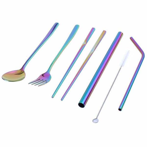 dinnerware sets tableware reusable travel cutlery set camp utensils with stainless steel spoon fork chopsticks straw portable case
dinnerware sets tableware reusable travel cutlery set camp utensils with stainless steel spoon fork chopsticks straw portable case