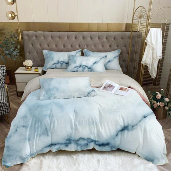 luxury bedding set comfortable mix marble pattern printed duvet cover pink gray quilt single double twin king size sets
luxury bedding set comfortable mix marble pattern printed duvet cover pink gray quilt single double twin king size sets