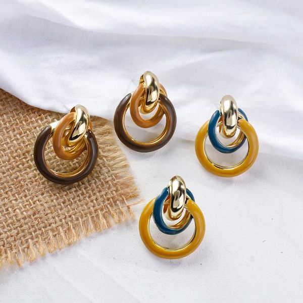 dangle & chandelier aensoa alloy color knot drop earrings for women fashion round classic twisted pendant korean statement jewelry gifts, Silver
dangle & chandelier aensoa alloy color knot drop earrings for women fashion round classic twisted pendant korean statement jewelry gifts, Silver