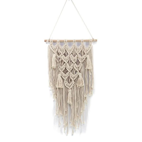 tapestries macrame boho wall hanging decor, woven tapestry chic cotton handmade bohemian art with long tassel for home decoration
tapestries macrame boho wall hanging decor, woven tapestry chic cotton handmade bohemian art with long tassel for home decoration