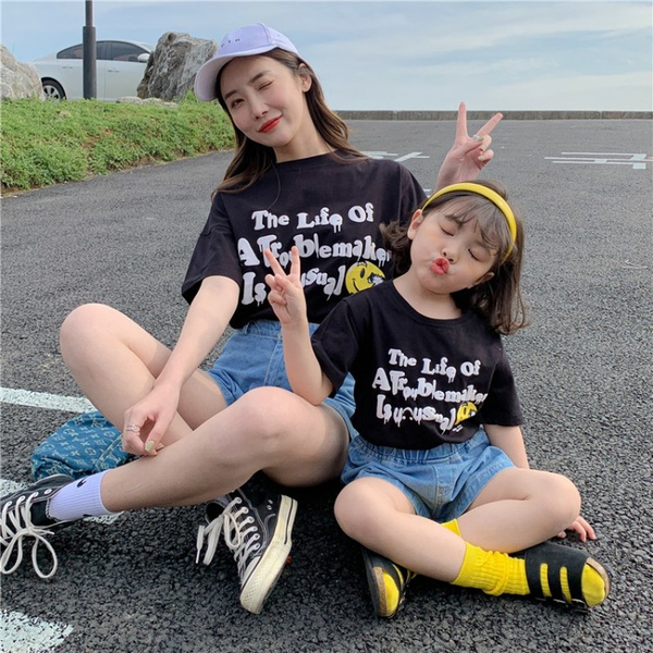 casualmotheranddaughtert-shirtfamilymatchingoutfitsoversizedhiphopletteredprintt-shirtforgirlskidsclothes, White
casualmotheranddaughtert-shirtfamilymatchingoutfitsoversizedhiphopletteredprintt-shirtforgirlskidsclothes, White